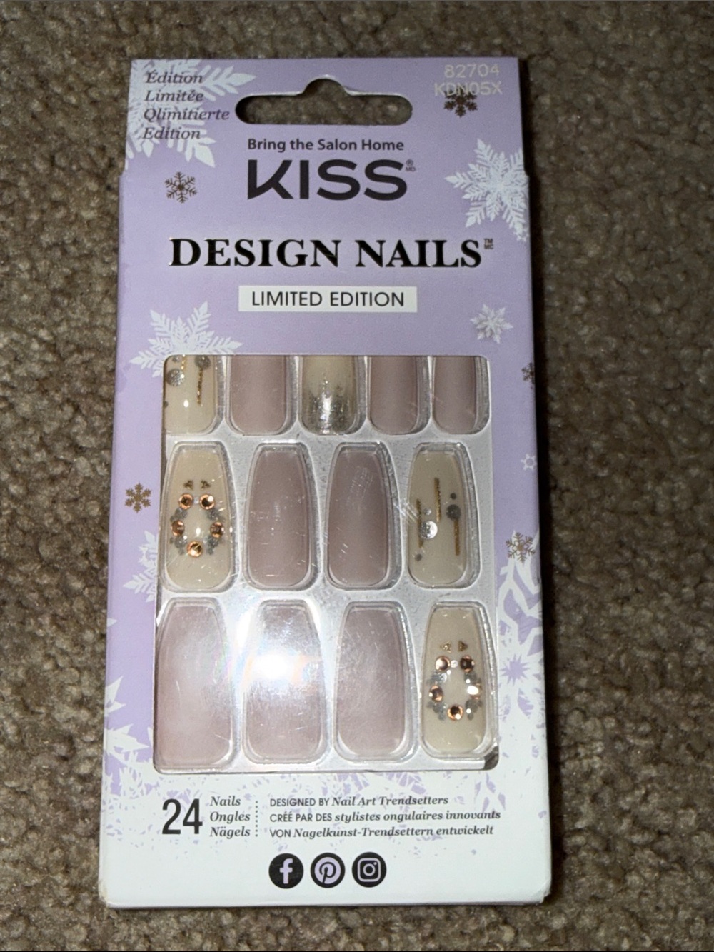 Kiss Design Nails Limited Edition